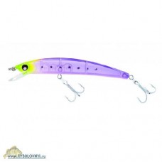 Воблер Yo-Zuri Crystal Minnow Long Cast F950 цв. KVLS