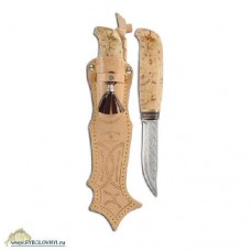 Нож Marttiini Lynx Damascus (деревянный бокс)