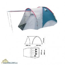 Палатка туристическая 5-местная Canadian Camper Patriot 5 Royal