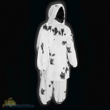 Костюм маскировочный Метель камуфлированный клякса шелк