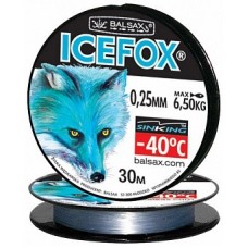 Леска зимняя монофильная BALSAX "Ice Fox"