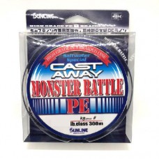 Плетеная леска Sunline Monster Battle PE 300m