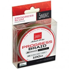 Плетеная леска Lucky John Progress Braid 100m
