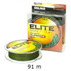 Плетеная леска Salmo Elite Braid 91m Green