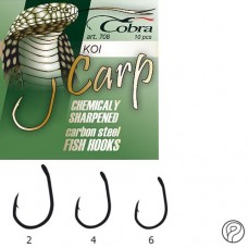 Крючок одинарный Cobra Carp Koi 708NSB 10 шт.