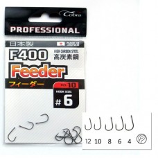 Крючок одинарный Cobra Pro Feeder F400 10 шт.
