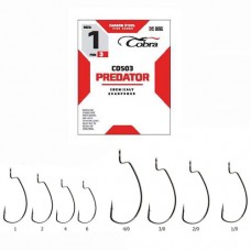 Крючки офсетные Cobra L-Worm CO503 3шт.
