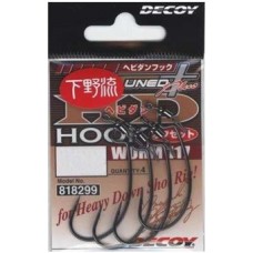 Офсетные крючки Decoy HD Hook offset Worm 117 4-5 шт.