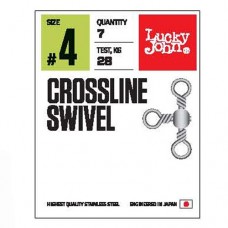 Вертлюги тройные Lucky John Pro Series Crossline Swivel