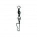 Вертлюги с застежкой Lucky John Barrel Swivel Italian