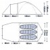 Палатка туристическая 3-х местная Campack-Tent Breeze Explorer 3