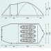 Палатка туристическая 4-х местная Campack-Tent Breeze Explorer 4