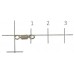 Вертлюги Metsui Rolling Swivel X-Pattern Diamond Eye