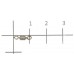 Вертлюги Metsui Rolling Swivel X-Pattern Diamond Eye
