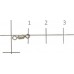Вертлюги Metsui Rolling Swivel X-Pattern Round Eye