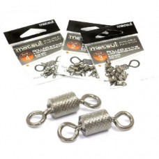 Вертлюги Metsui Rolling Swivel X-Pattern Round Eye