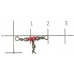 Вертлюги Metsui Triple Swivel With Red Bead