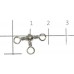 Вертлюги Metsui Crossline Swivel