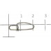 Застежки Metsui Crosslock Snap