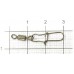 Вертлюги с застежкой Metsui Rolling Swivel With Duo Lock Snap