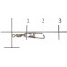 Вертлюги с застежкой Metsui Rolling Swivel With Safety Snap