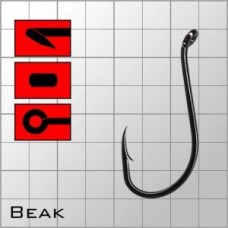 Крючок одинарный Metsui Beak