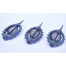 Кормушка Mad Carp "Овал-арбуз" с пружиной 60-100 гр.