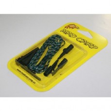 Лидкор Lead Core Mad Carp с вертлюгом и клипсой