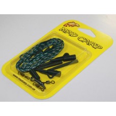 Лидкор Lead Core Mad Carp с quickchange и клипсой