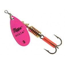 Блесна вращающаяся Mepps Aglia Fluo Rose