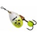 Блесна вращающаяся Mepps Aglia E Chartreuse Bright