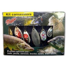 Набор вращающихся блёсен Mepps Kit