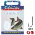 Крючок одинарный с поводком Gamakatsu BKS-1050N Roach 45см 10 шт.