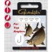 Крючок одинарный с поводком Gamakatsu BKS-1100B Bream 22см Comp 10 шт.