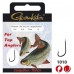 Крючок одинарный с поводком Gamakatsu BKS-1010R Roach 22см Comp 10 шт.