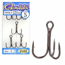 Тройные крючки Gamakatsu Treble13NS