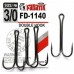 Двойные крючки Fanatik FD-1140 Double Hook