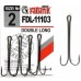 Двойные крючки Fanatik FDL-11103 Double Long