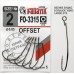 Офсетные крючки Fanatik FO-3315 Offset