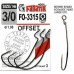 Офсетные крючки Fanatik FO-3315 Offset