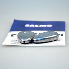 Грузила свинцовые Salmo плоские скользящие, вес от 20 до 250 гр.