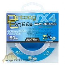 Леска плетёная Pontoon 21 Exteer Away Dist,0.117, 7Lb