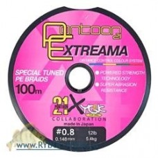 Леска плетёная Pontoon 21 Extreema, 0.235 мм, 28Lb