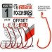 Офсетные крючки Fanatik FO-3315 Red