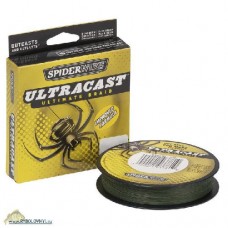 Леска плетёная Spiderwire ULTRACAST Green 0.35