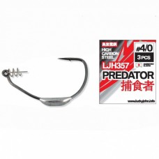 Крючки офсетные Lucky John Predator LJH357
