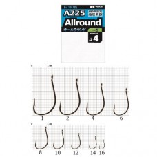 Крючок одинарный Cobra Pro Allround A225 6-10 шт.