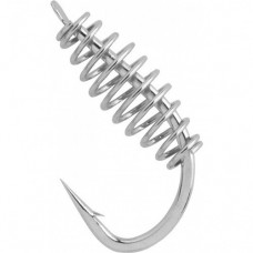 Крючок одинарный с поводком Gamakatsu BKD-3610N Trout Spiral 60см 4 шт.
