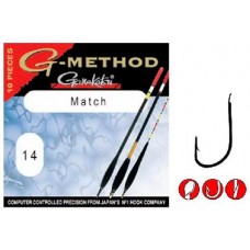 Крючок одинарный Gamakatsu G-Method Match B 10 шт.