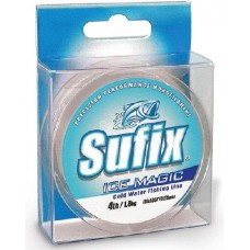 Леска зимняя Sufix Ice Magic прозрачная (блистер) 50m